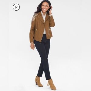 Jacket Chicos new,no tags,color brown size L